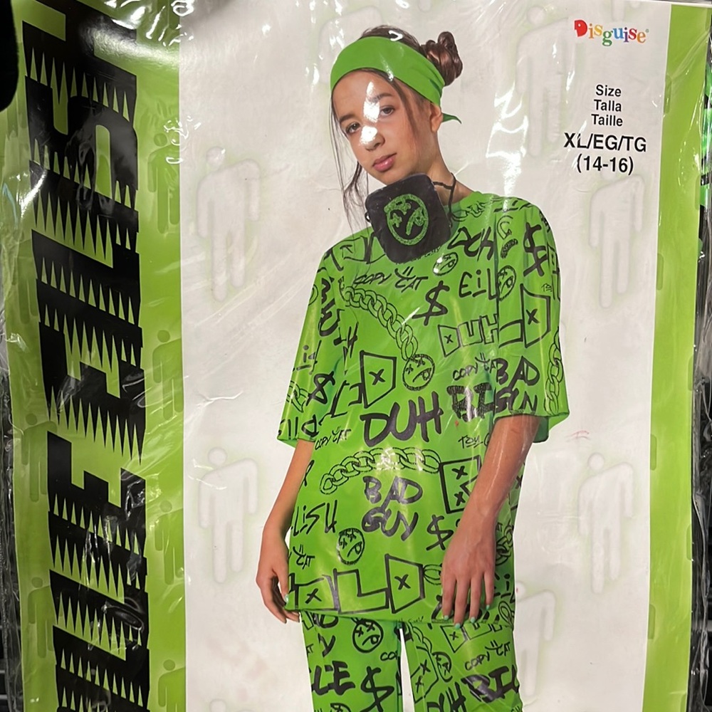 🎤Billie Eillish Costume